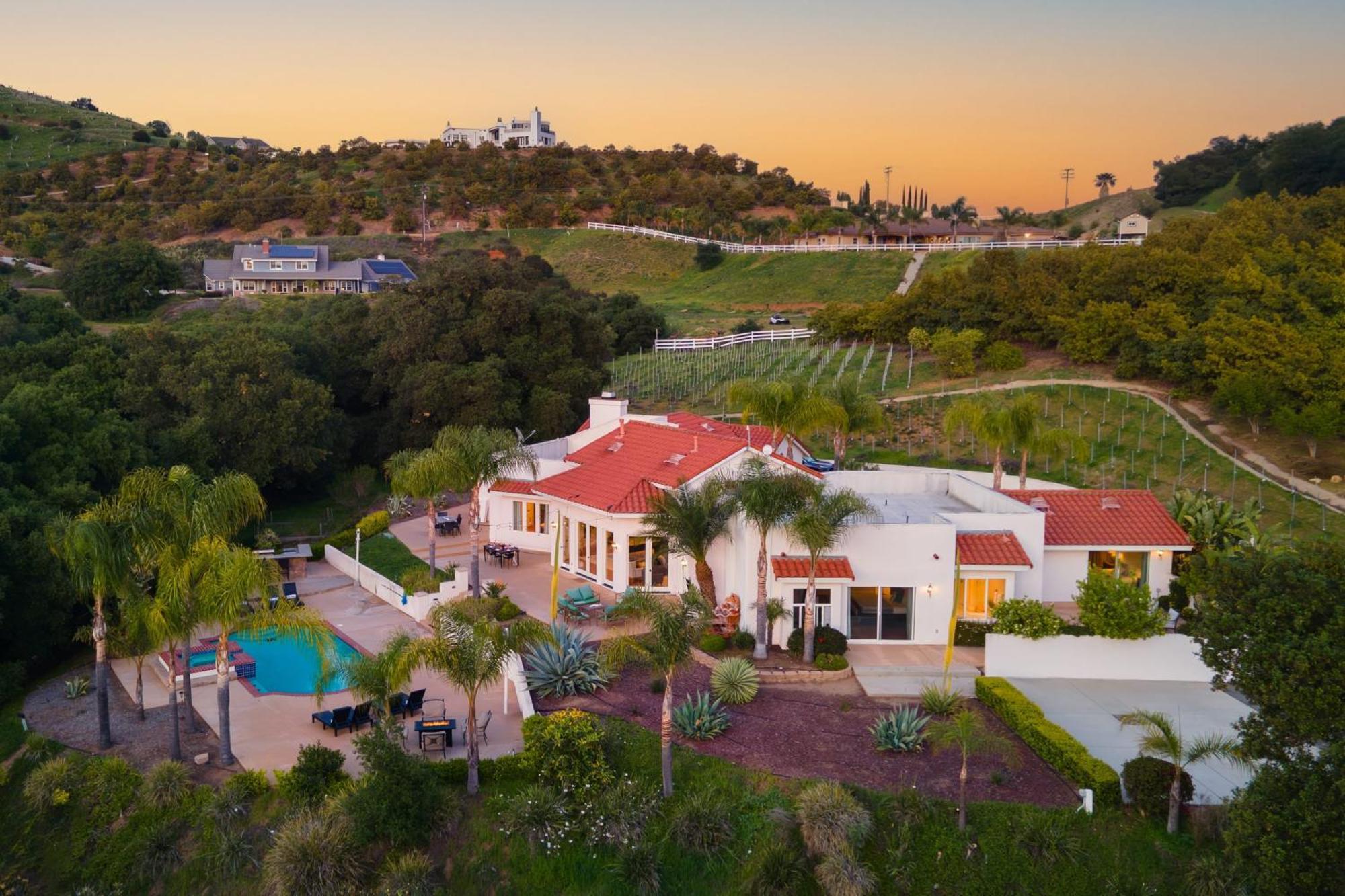 Grapevine By Avantstay Secluded 5Br Villa 4 Acres Of Vineyards Avo Groves Temecula Exterior foto